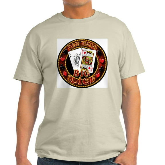 CafePress - Big Slick Ash Grey T Shirt - Men's Classic Graphic T-Shirt