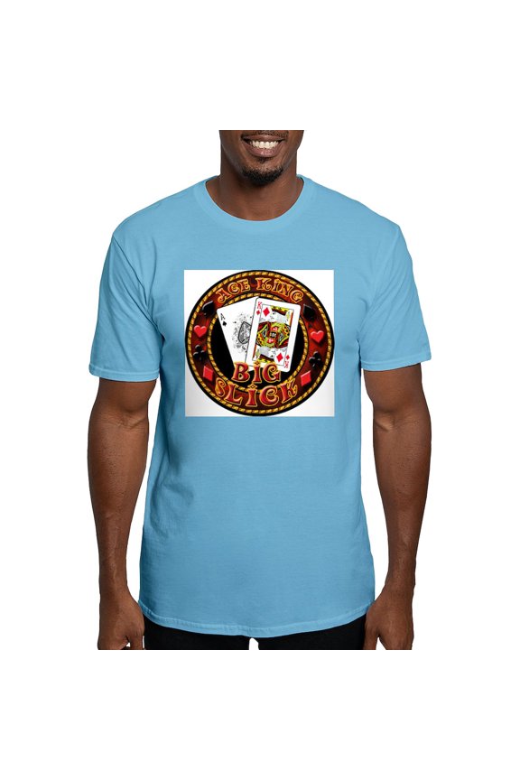 - Big Slick Fitted T Shirt - Fitted T-Shirt, Vintage Fit Soft Cotton Tee