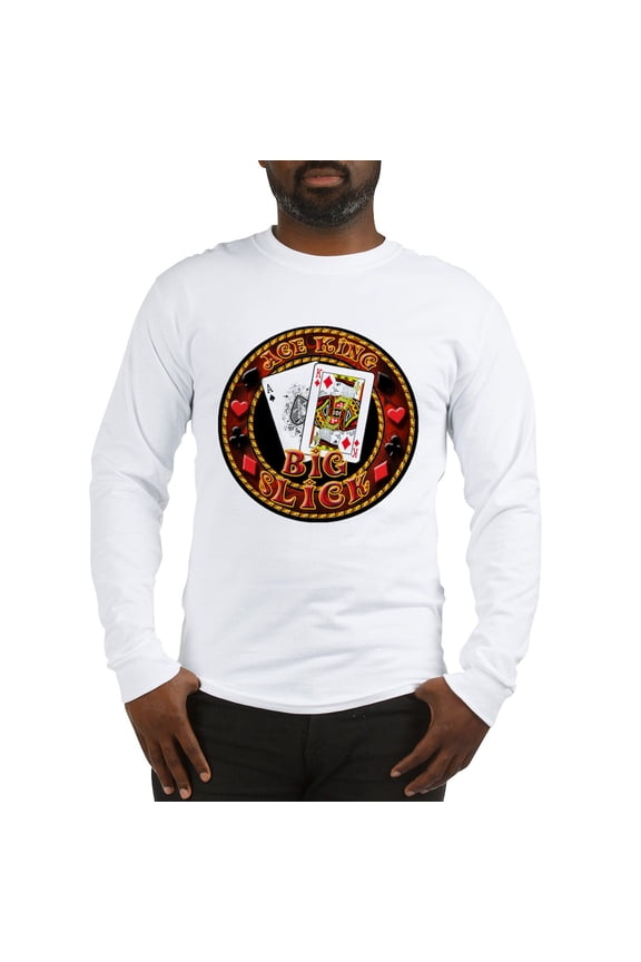 - Big Slick Long Sleeve T Shirt - Unisex Cotton Long Sleeve T-Shirt