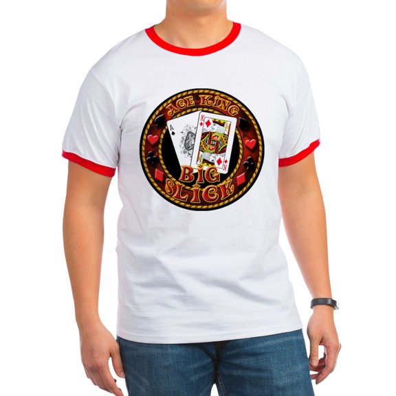 CafePress - Big Slick Ringer T - 100% Cotton Ringed T-Shirt
