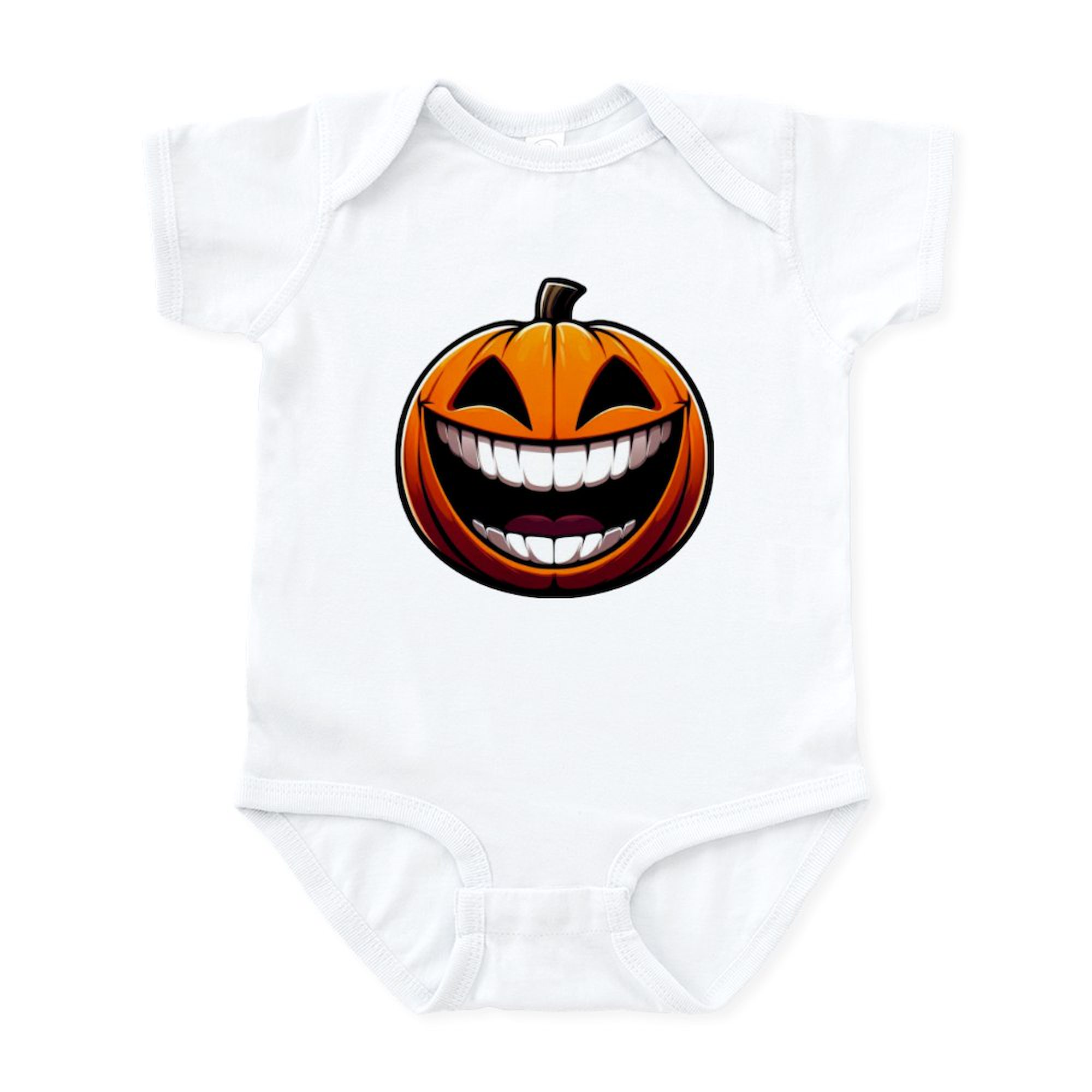 CafePress Big Smile Jack O Lantern Halloween October Holid Baby