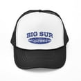 thumbnail image 1 of CafePress - Big Sur California - Trucker Hat - Polyester Foam Front and Nylon Mesh Weave Back, 1 of 8