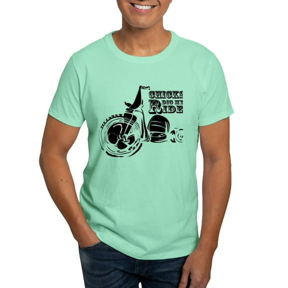 CafePress - Big Wheel T Shirt - Men's Classic Graphic Cotton T-Shirt