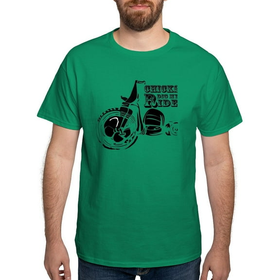 CafePress - Big Wheel T Shirt - Men's Classic Graphic Cotton T-Shirt