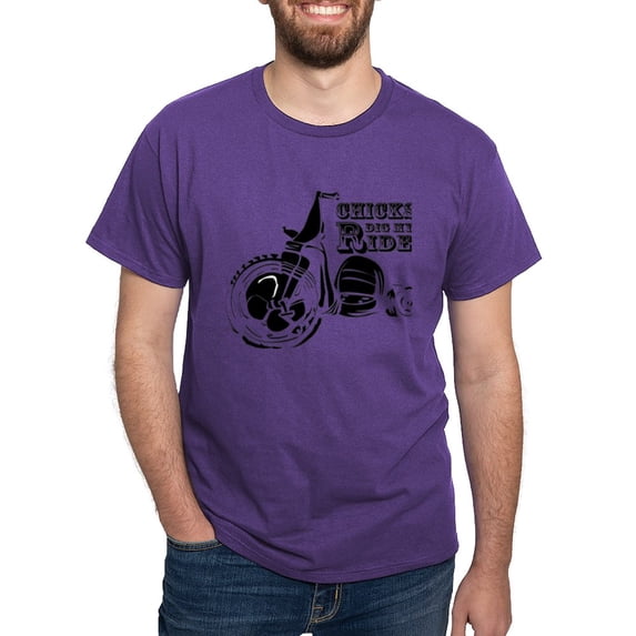 CafePress - Big Wheel T Shirt - Men's Classic Graphic Cotton T-Shirt