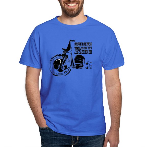 CafePress - Big Wheel T Shirt - Men's Classic Graphic Cotton T-Shirt