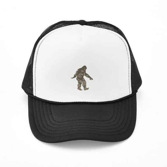 CafePress - Bigfoot Circle Game 2 - Adjustable Unisex Printed Trucker Hat with Mesh Back