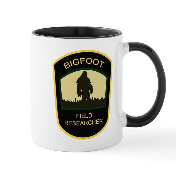CafePress - Bigfoot Fr White Mugs - 11 oz Ceramic Mug - Novelty Coffee Tea Cup