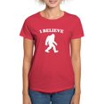 thumbnail image 1 of CafePress - Bigfoot I Believe T Shirt - Women's Traditional Fit Dark T-Shirt, 1 of 4