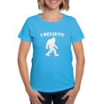 thumbnail image 1 of CafePress - Bigfoot I Believe T Shirt - Women's Traditional Fit Dark T-Shirt, 1 of 4