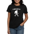 thumbnail image 1 of CafePress - Bigfoot I Believe T Shirt - Women's Traditional Fit Dark T-Shirt, 1 of 4