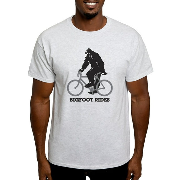 CafePress - Bigfoot Rides T Shirt T Shirt - Men's Classic Graphic T-Shirt