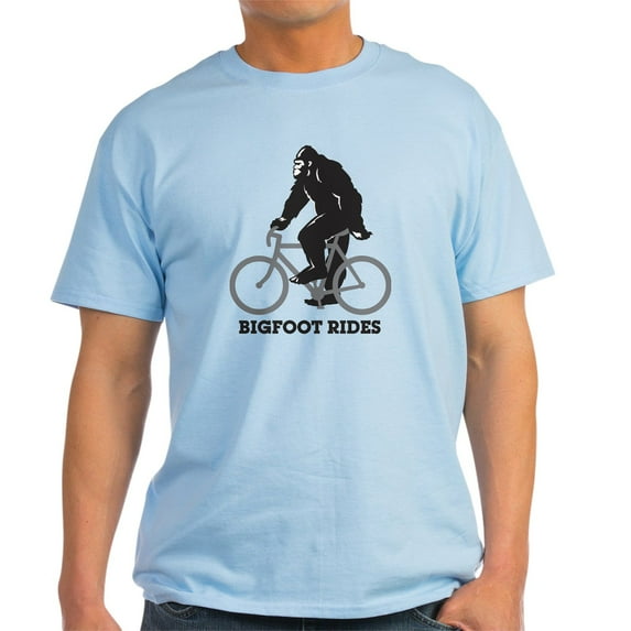 CafePress - Bigfoot Rides T Shirt T Shirt - Men's Classic Graphic T-Shirt