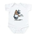thumbnail image 1 of CafePress - Bigfoot Riding A Unicorn Infant Bodysuit - Baby Light Bodysuit, Size Newborn - 24 Months, 1 of 4