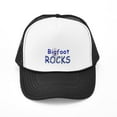 thumbnail image 1 of CafePress - Bigfoot Rocks - Adjustable Unisex Printed Trucker Hat with Mesh Back, 1 of 8
