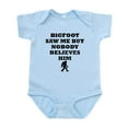 thumbnail image 1 of CafePress - Bigfoot Saw Me Body Suit - Baby Light Bodysuit, Size Newborn - 24 Months, 1 of 4