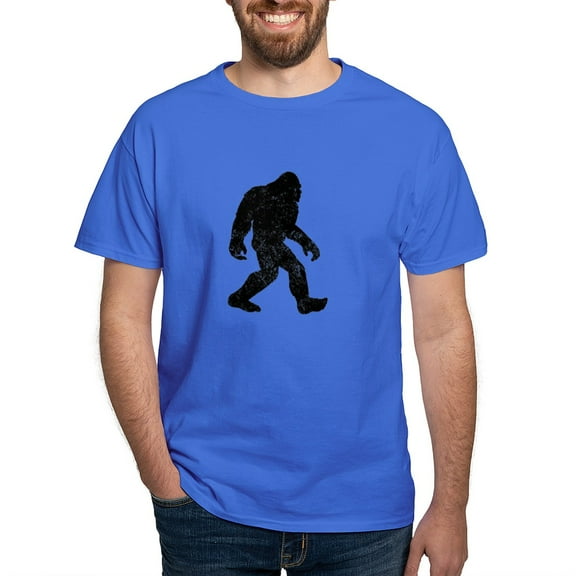 CafePress - Bigfoot Silhouette T Shirt - Men's Classic Graphic Cotton T-Shirt