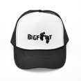 thumbnail image 1 of CafePress - Bigfoot - Adjustable Unisex Printed Trucker Hat with Mesh Back, 1 of 8