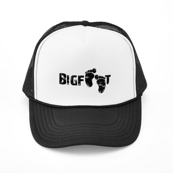CafePress - Bigfoot - Adjustable Unisex Printed Trucker Hat with Mesh Back
