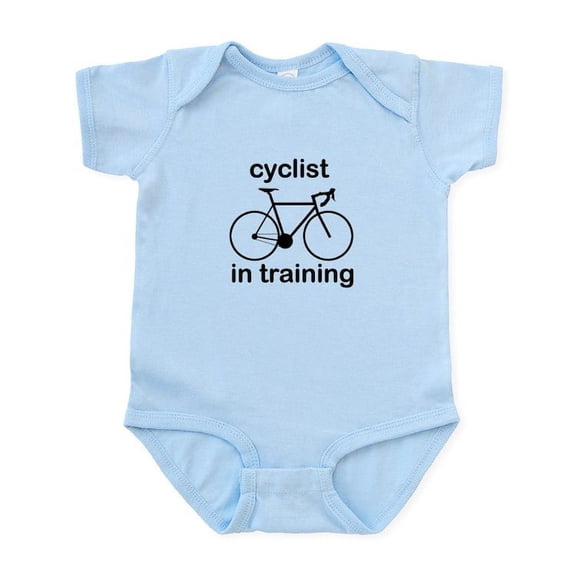 CafePress - Bike Body Suit - Baby Light Bodysuit, Size Newborn - 24 Months