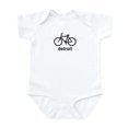 thumbnail image 1 of CafePress - Bike Detroit Infant Bodysuit - Baby Light Bodysuit, Size Newborn - 24 Months, 1 of 4
