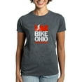thumbnail image 1 of CafePress - Bike Ohio T Shirt - Women's Traditional Fit Dark T-Shirt, 1 of 4