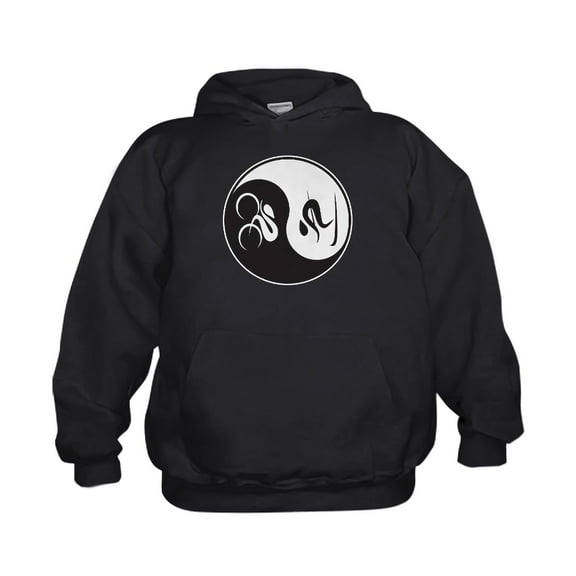 CafePress - Bike Ski Yin Yang - Kids Hooded Sweatshirt, Classic Hoodie
