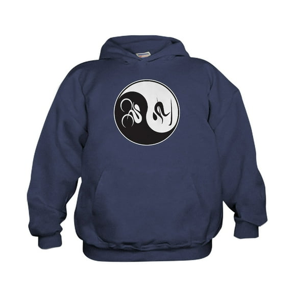 CafePress - Bike Ski Yin Yang - Kids Hooded Sweatshirt, Classic Hoodie