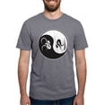 thumbnail image 1 of CafePress - Bike Ski Yin Yang Mens Tri Blend T Shirt - Mens Tri-blend T-Shirt, 1 of 4