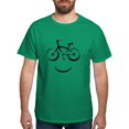 thumbnail image 1 of CafePress - Bike Smile Dark T Shirt - Men's Classic Graphic Cotton T-Shirt, 1 of 4