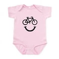thumbnail image 1 of CafePress - Bike Smile Infant Bodysuit - Baby Light Bodysuit, Size Newborn - 24 Months, 1 of 4