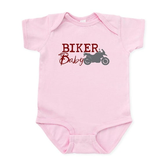 CafePress - Biker Baby Infant Bodysuit - Baby Light Bodysuit, Size Newborn - 24 Months