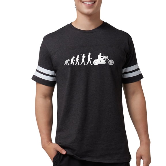 CafePress - Biker T Shirt - Mens Football Shirt