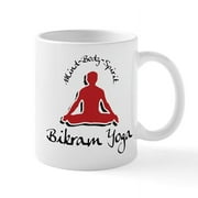 CafePress - Bikram Yoga Mug - 11 oz Ceramic Mug - Novelty Coffee Tea Cup