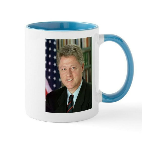 CafePress - Bill Clinton Mug - 11 oz Ceramic Mug - Novelty Coffee Tea Cup
