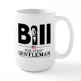 thumbnail image 1 of CafePress - Bill For First Gentleman Large Mug - 15 oz Ceramic Large White Nolvety Mug, 1 of 6