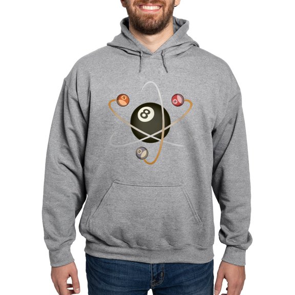 CafePress - Billiard Atom Hooded Sweatshirt - Pullover Hoodie, Hooded Sweatshirt
