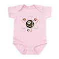thumbnail image 1 of CafePress - Billiard Atom Infant Bodysuit - Baby Light Bodysuit, Size Newborn - 24 Months, 1 of 4