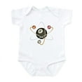 thumbnail image 1 of CafePress - Billiard Atom Infant Bodysuit - Baby Light Bodysuit, Size Newborn - 24 Months, 1 of 4