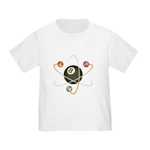CafePress - Billiard Atom Toddler T Shirt - Cute Toddler T-Shirt, 100% Cotton