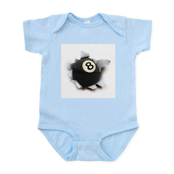 CafePress - Billiards Burster Infant Bodysuit - Baby Light Bodysuit, Size Newborn - 24 Months