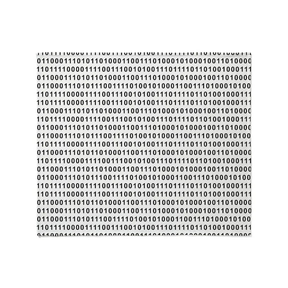 CafePress - Binary Code 101 Throw Blanket - Soft Fleece Throw Blanket, 50"x60" for All Ages