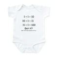 thumbnail image 1 of CafePress - Binary Humor Infant Bodysuit - Baby Light Bodysuit, Size Newborn - 24 Months, 1 of 4