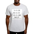 thumbnail image 1 of CafePress - Binary Humor Light T Shirt - Men's Classic Graphic T-Shirt, 1 of 4