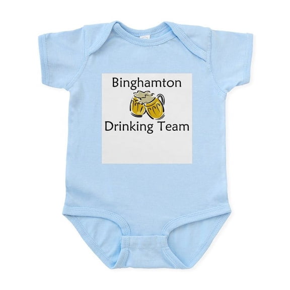 CafePress - Binghamton Infant Bodysuit - Baby Light Bodysuit, Size Newborn - 24 Months