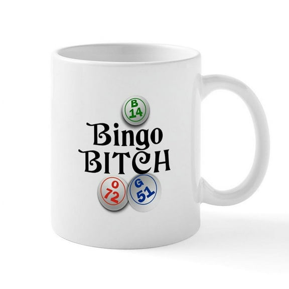 CafePress - Bingo Game Mug 23 Mugs - 11 oz Ceramic Mug - Novelty Coffee Tea Cup