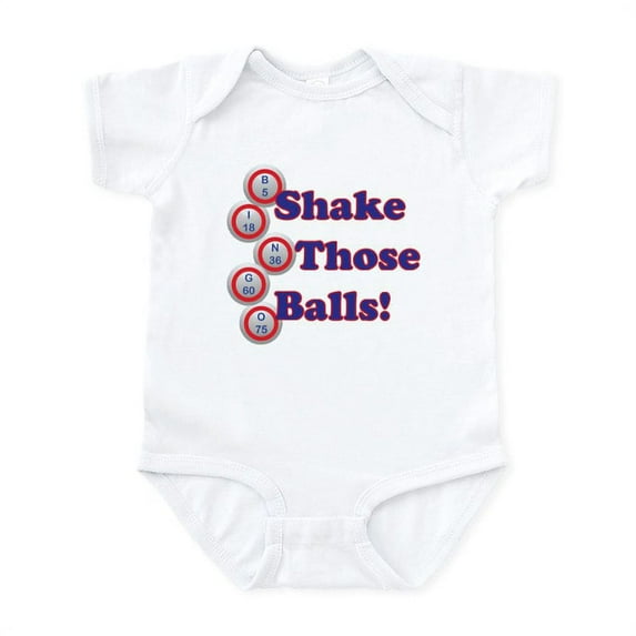 CafePress - Bingo Shake Body Suit - Baby Light Bodysuit, Size Newborn - 24 Months