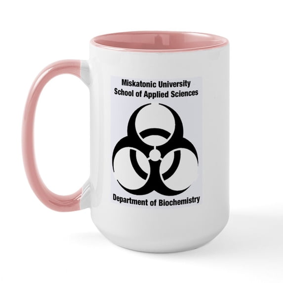 CafePress - Biochemf Mugs - 15 oz Ceramic Large White Novelty Mug
