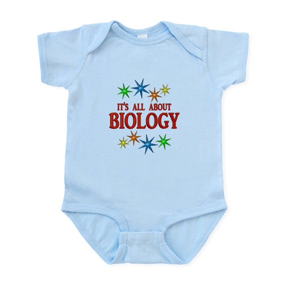 CafePress - Biology Stars Infant Bodysuit - Baby Light Bodysuit, Size Newborn - 24 Months
