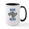 thumbnail image 1 of CafePress - Bird Nerd - 15 oz Ceramic Large White Novelty Mug, 1 of 4